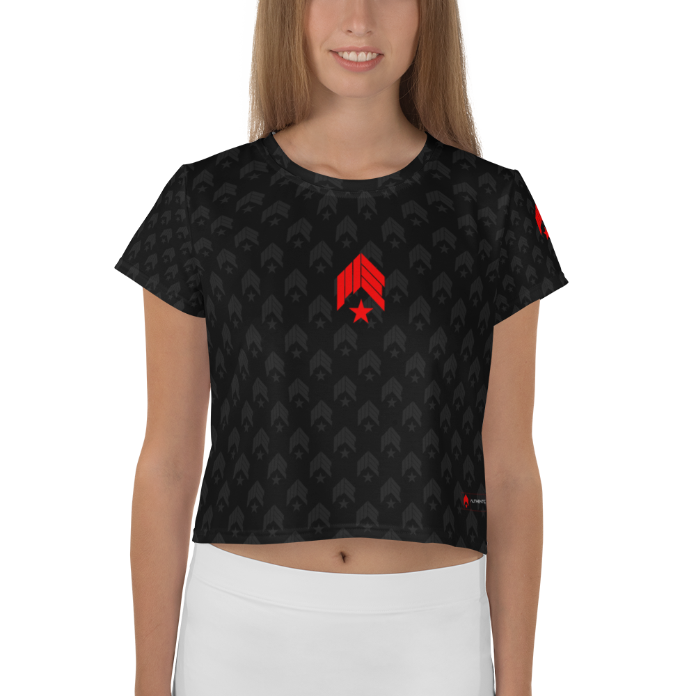 MAIN-EVNT - KILL KIT - Black Out - All-Over Print Crop Tee