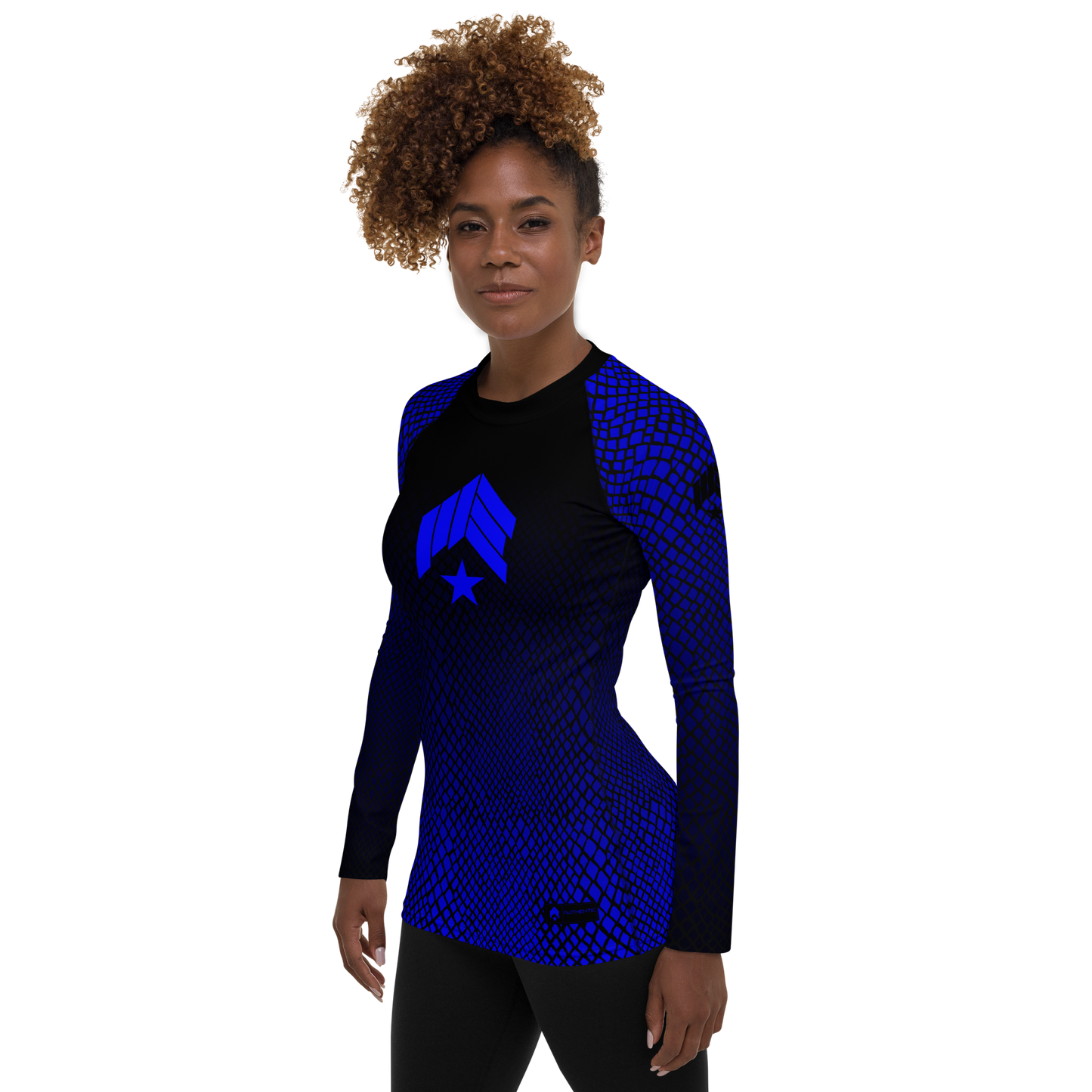 MAIN-EVNT - Snake Bite - Blue Belt Women's Rash Guard