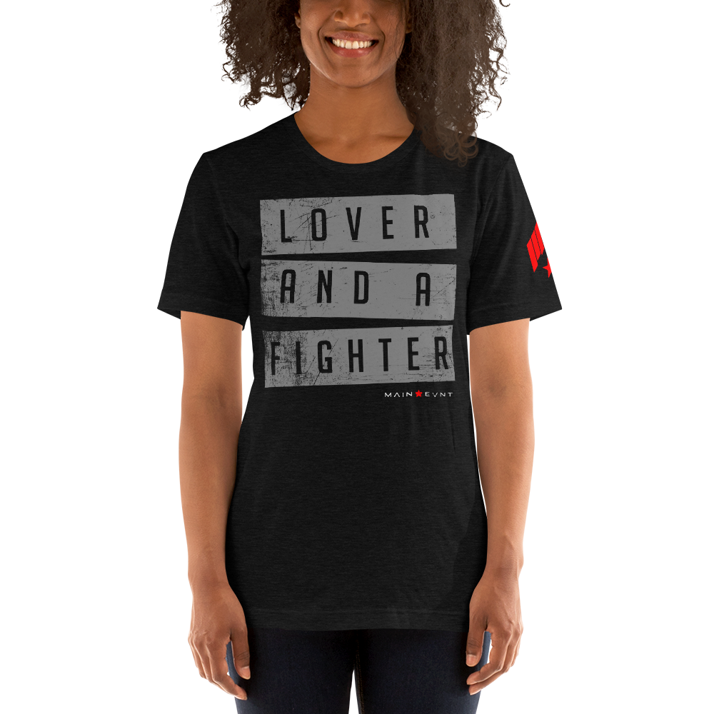 MAIN-EVNT "lover and a FIGHTER" Short-Sleeve Unisex T-Shirt