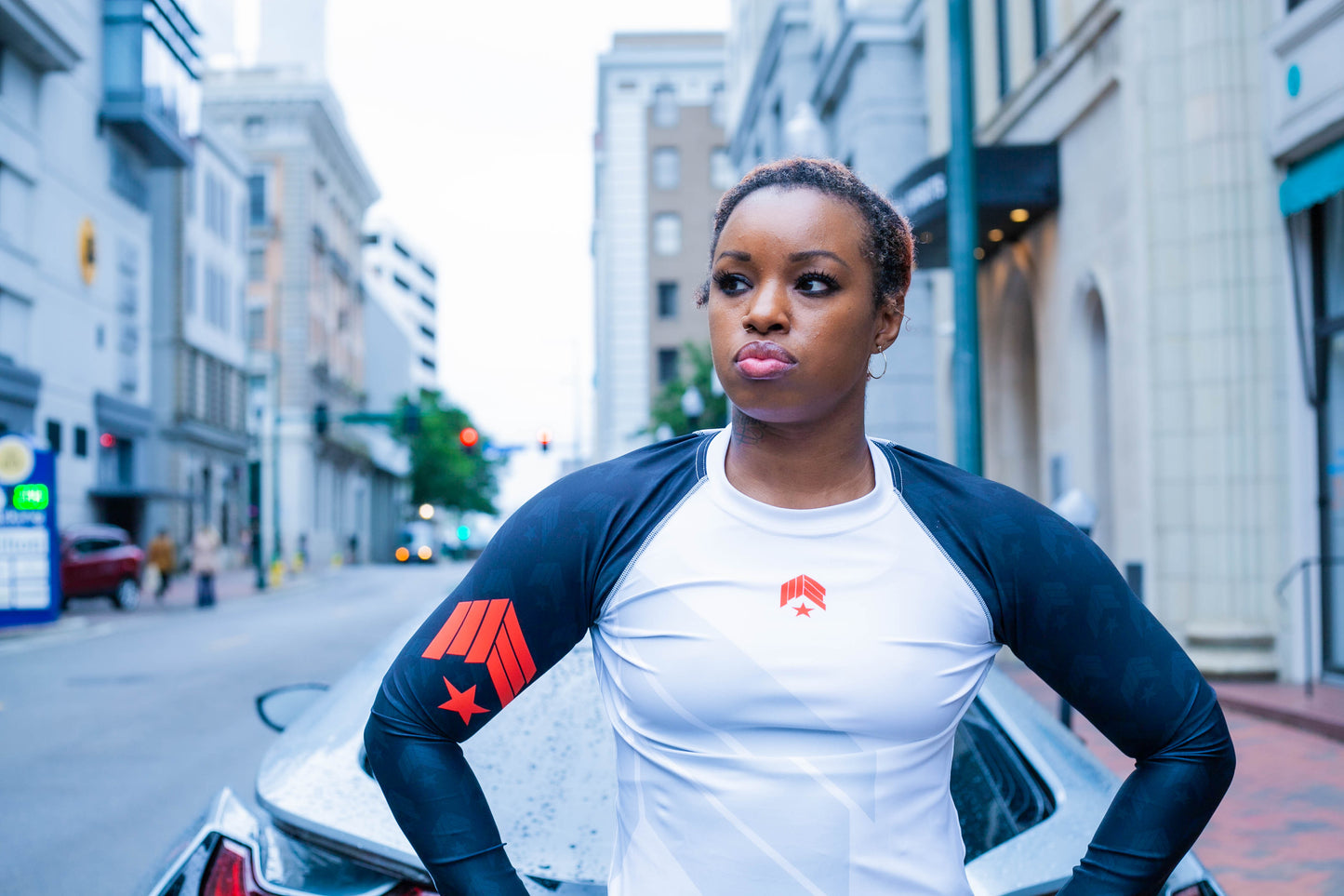 MAIN-EVNT - KILL KIT - White Hot - Women's Rash Guard