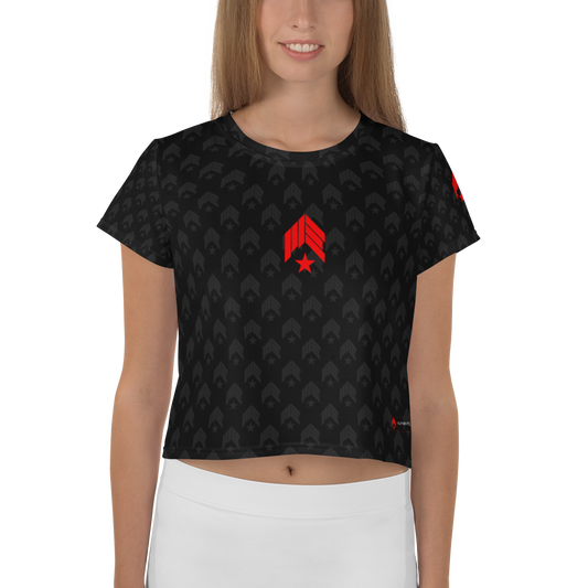 MAIN-EVNT - KILL KIT - Black Out - All-Over Print Crop Tee