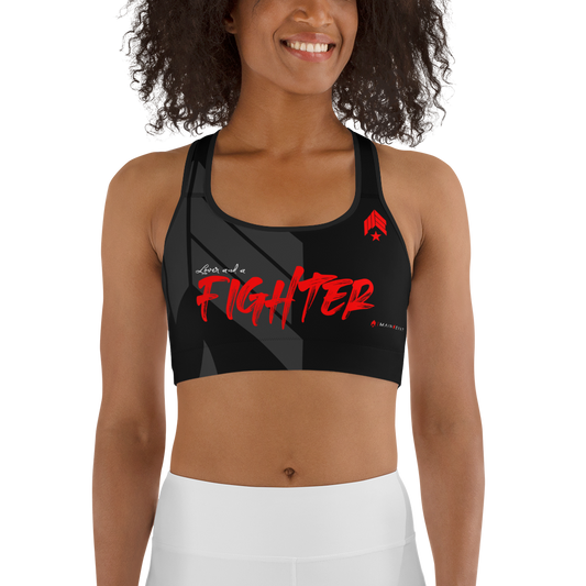 MAIN-EVNT "lover and a FIGHTER" - Sports bra
