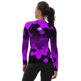 Hexed Purple Belt - Women's Rash Guard