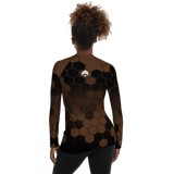 Hexed Brown Belt - Women's Rash Guard