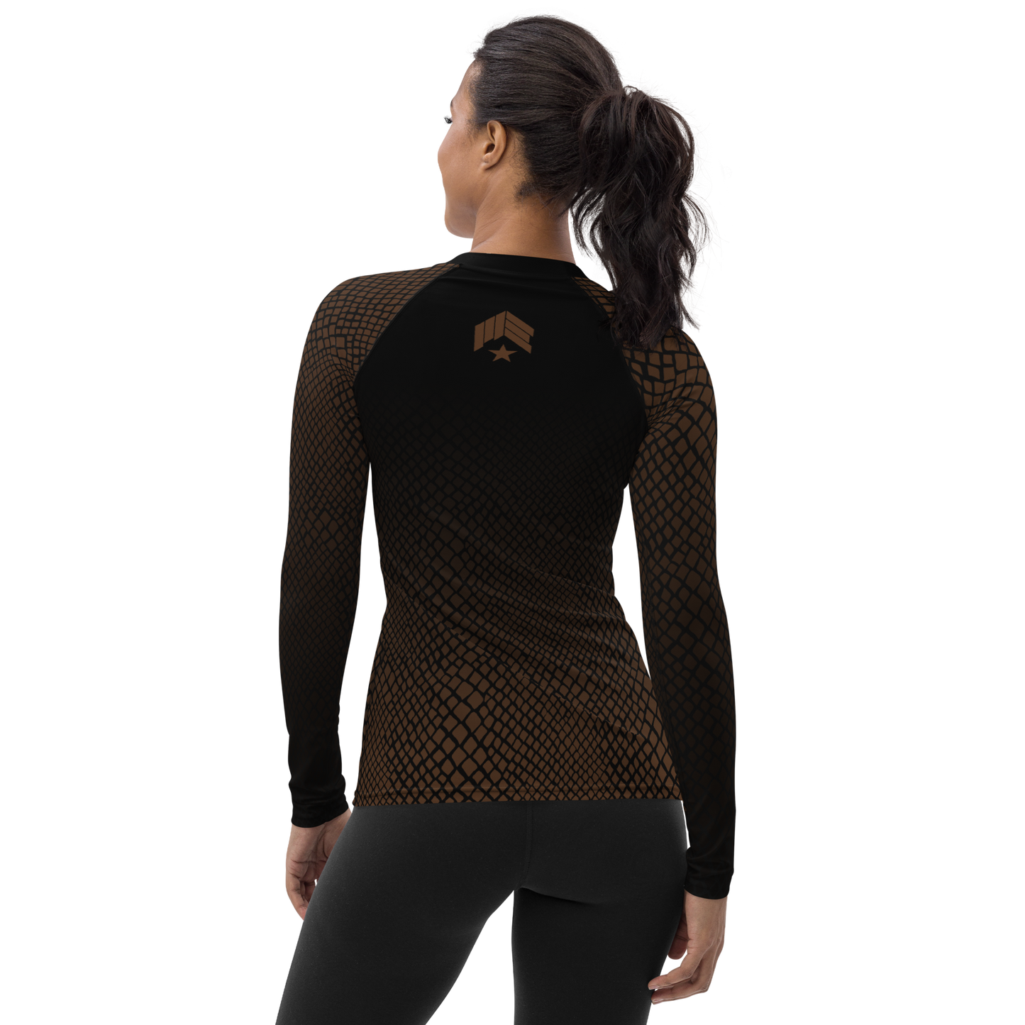 MAIN-EVNT - Snake Bite - Brown Belt Women's Rash Guard