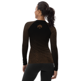 MAIN-EVNT - Snake Bite - Brown Belt Women's Rash Guard
