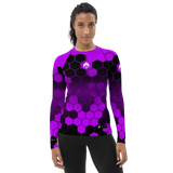 Hexed Purple Belt - Women's Rash Guard