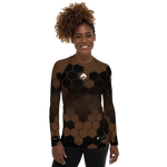 Hexed Brown Belt - Women's Rash Guard