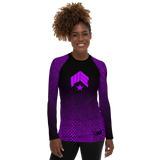 MAIN-EVNT - Snake Bite - Purple Belt Women's Rash Guard