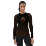 MAIN-EVNT - Snake Bite - Brown Belt Women's Rash Guard