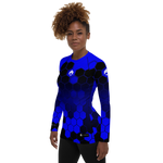 Hexed Blue Belt - Women's Rash Guard