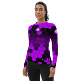 Hexed Purple Belt - Women's Rash Guard