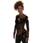 Hexed Brown Belt - Women's Rash Guard