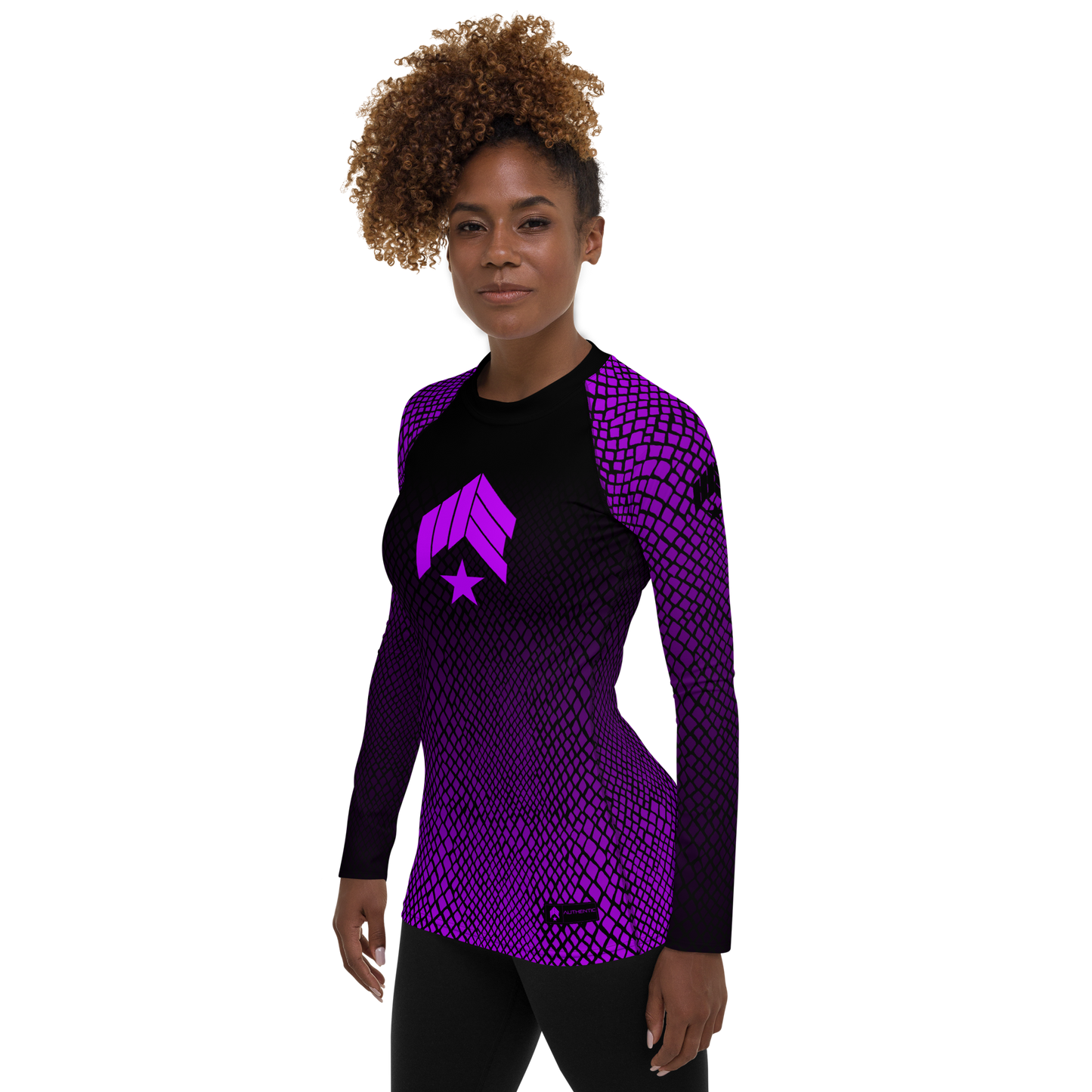 MAIN-EVNT - Snake Bite - Purple Belt Women's Rash Guard