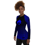MAIN-EVNT - Snake Bite - Blue Belt Women's Rash Guard