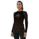 MAIN-EVNT - Snake Bite - Brown Belt Women's Rash Guard