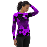 Hexed Purple Belt - Women's Rash Guard