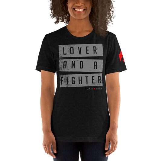 MAIN-EVNT "lover and a FIGHTER" Short-Sleeve Unisex T-Shirt